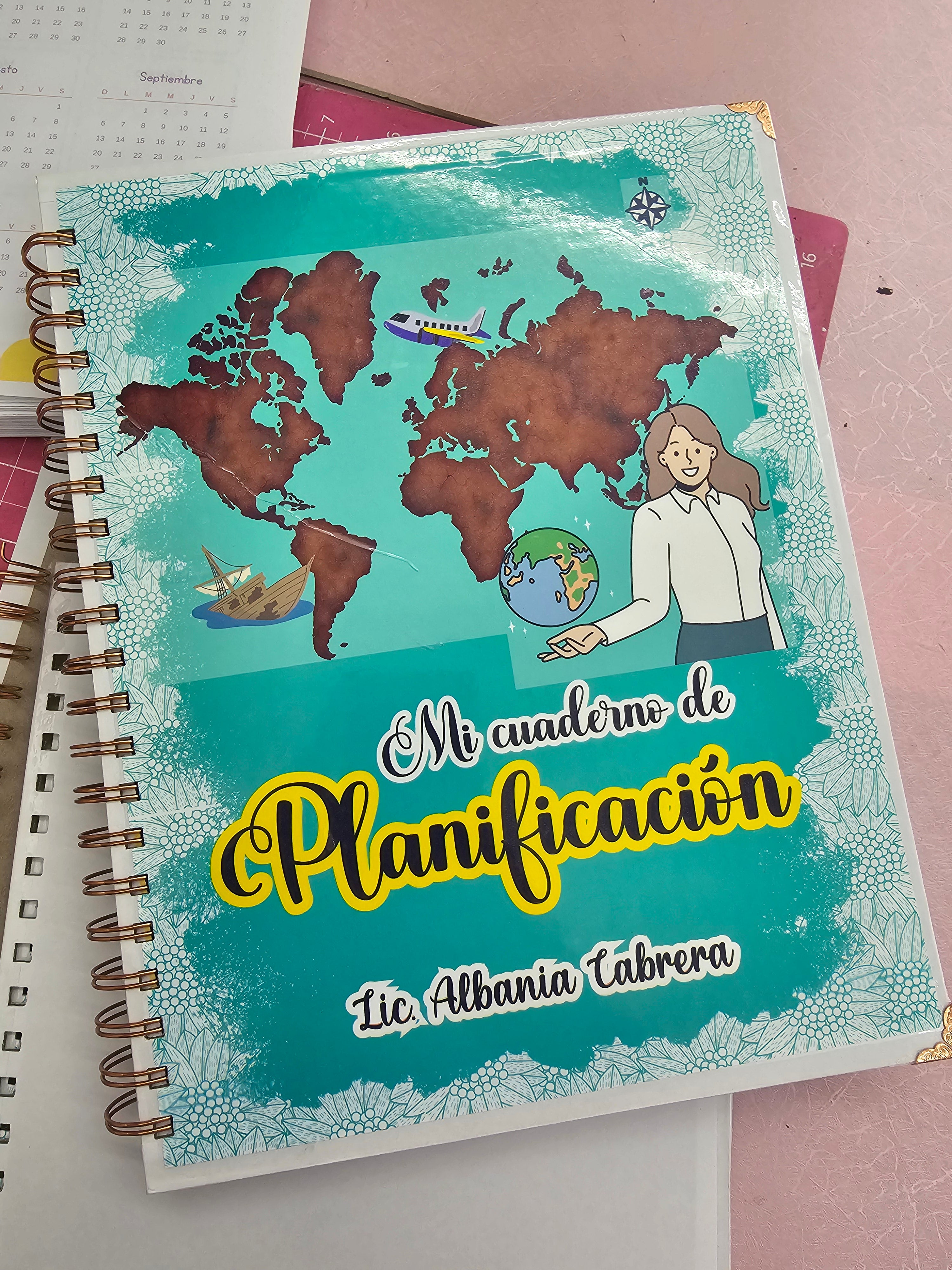 Cuaderno planificación de primaria
